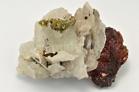 Obrázek KALCIT, PYRIT