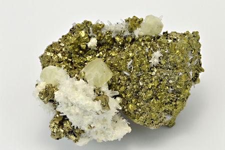 Obrázek FLUORAPATIT, CHALKOPYRIT