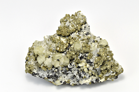 Obrázek FLUORAPATIT, CHALKOPYRIT