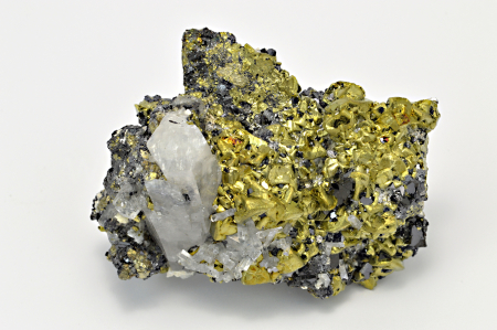 Obrázek KALCIT, CHALKOPYRIT