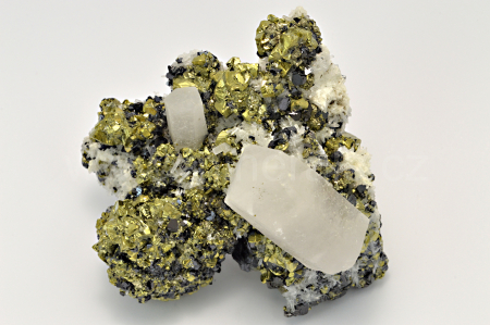 Obrázek KALCIT, CHALKOPYRIT