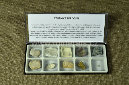 Obrázek STUPNICE TVRDOSTI